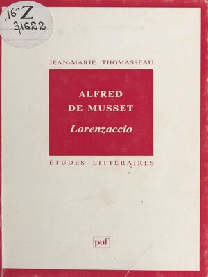 cover image of Alfred de Musset